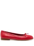 Manolo Blahnik Veralli ballerina shoes - Red