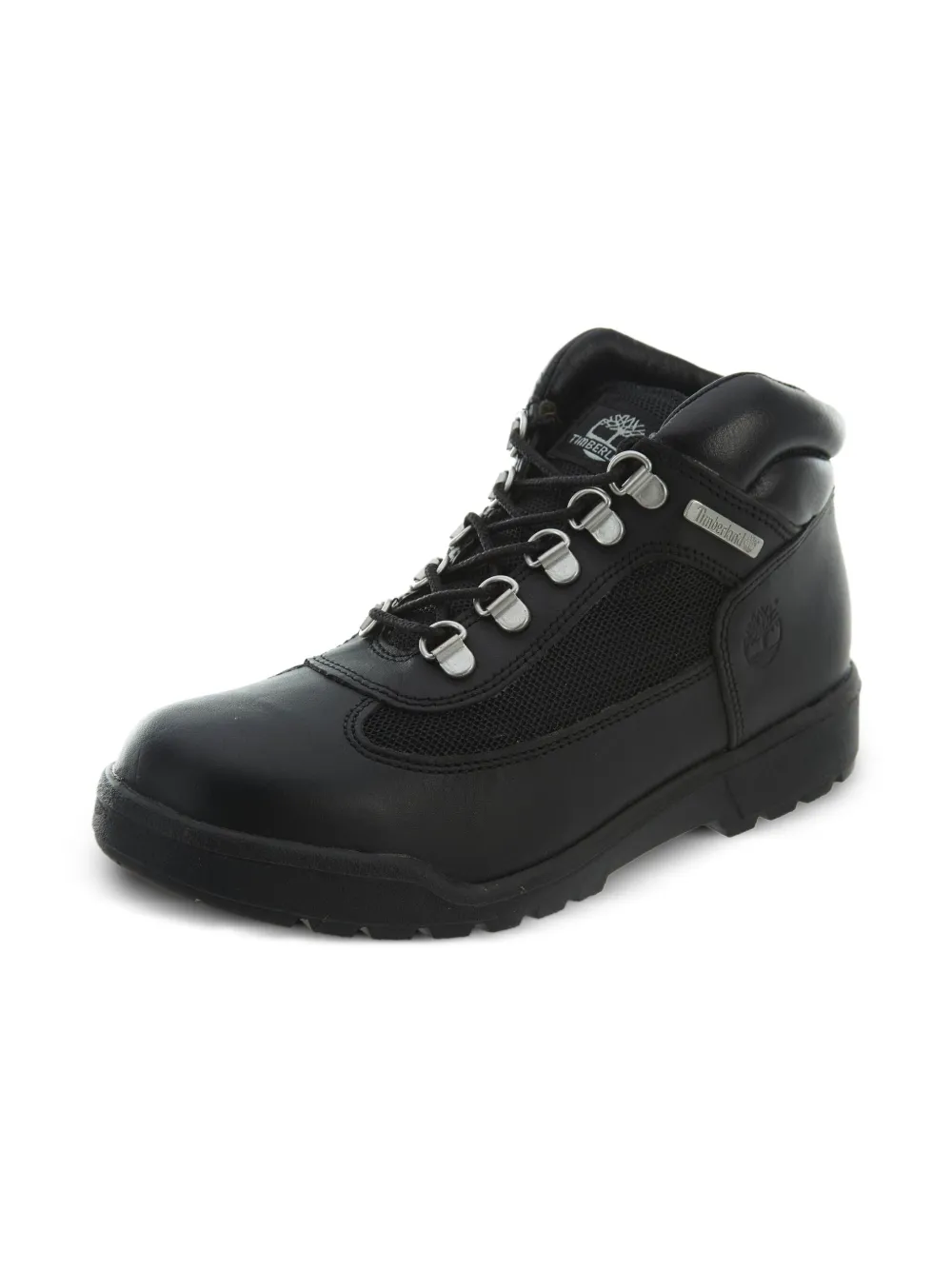 Timberland Kids leather boots Black