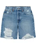 RE/DONE long denim shorts - Blue