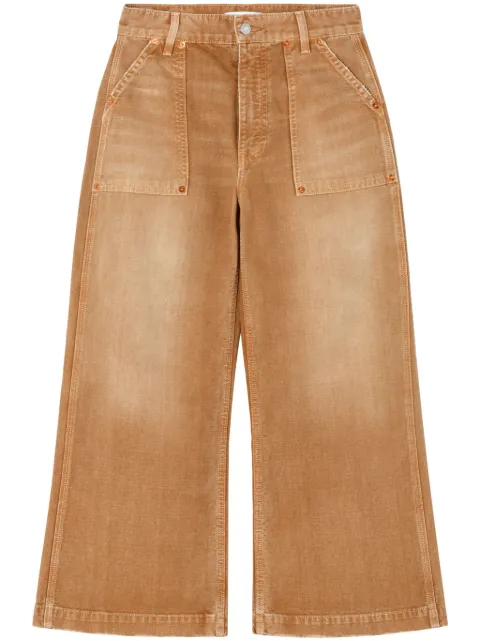 RE/DONE Baker wide cropped jeans