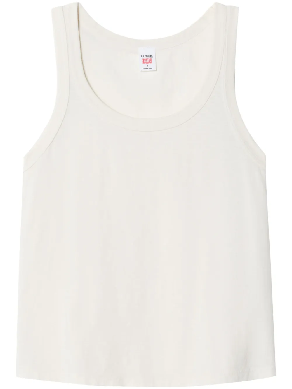 RE DONE x Hanes Boy tanktop Beige