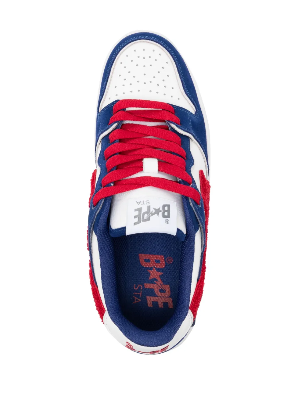 A BATHING APE Sk8 Ska panelled sneakers Blue