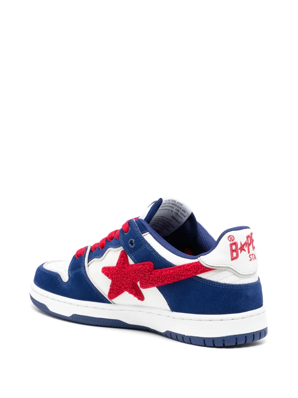 A BATHING APE Sk8 Ska panelled sneakers Blue