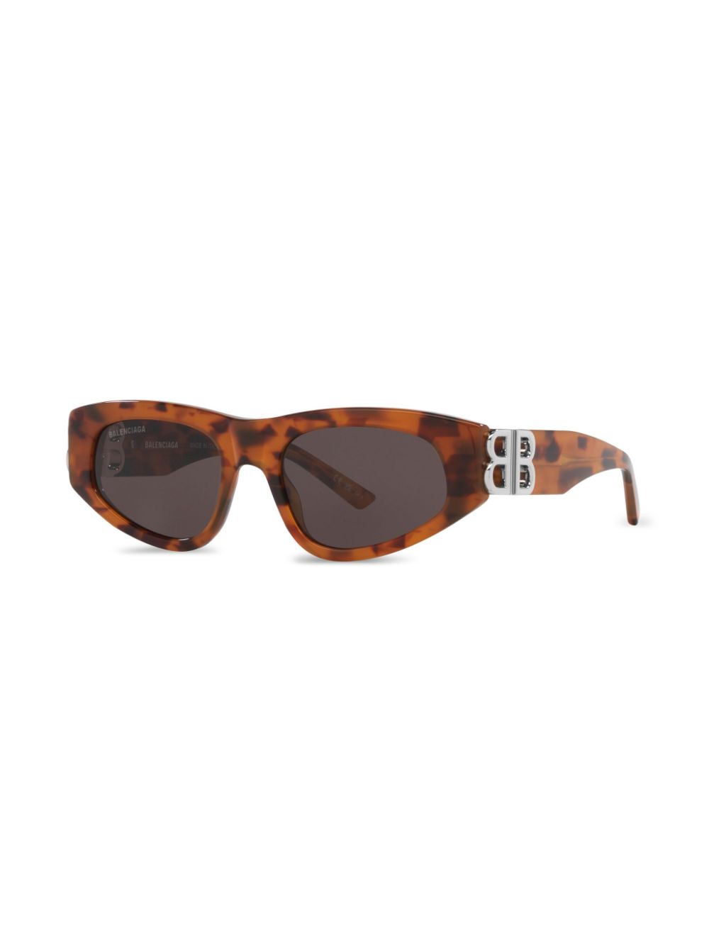 Balenciaga Eyewear BB0095S rectangle-frame sunglasses - Brown