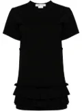 Comme Des Garçons Comme Des Garçons ruffled jersey T-shirt - Black