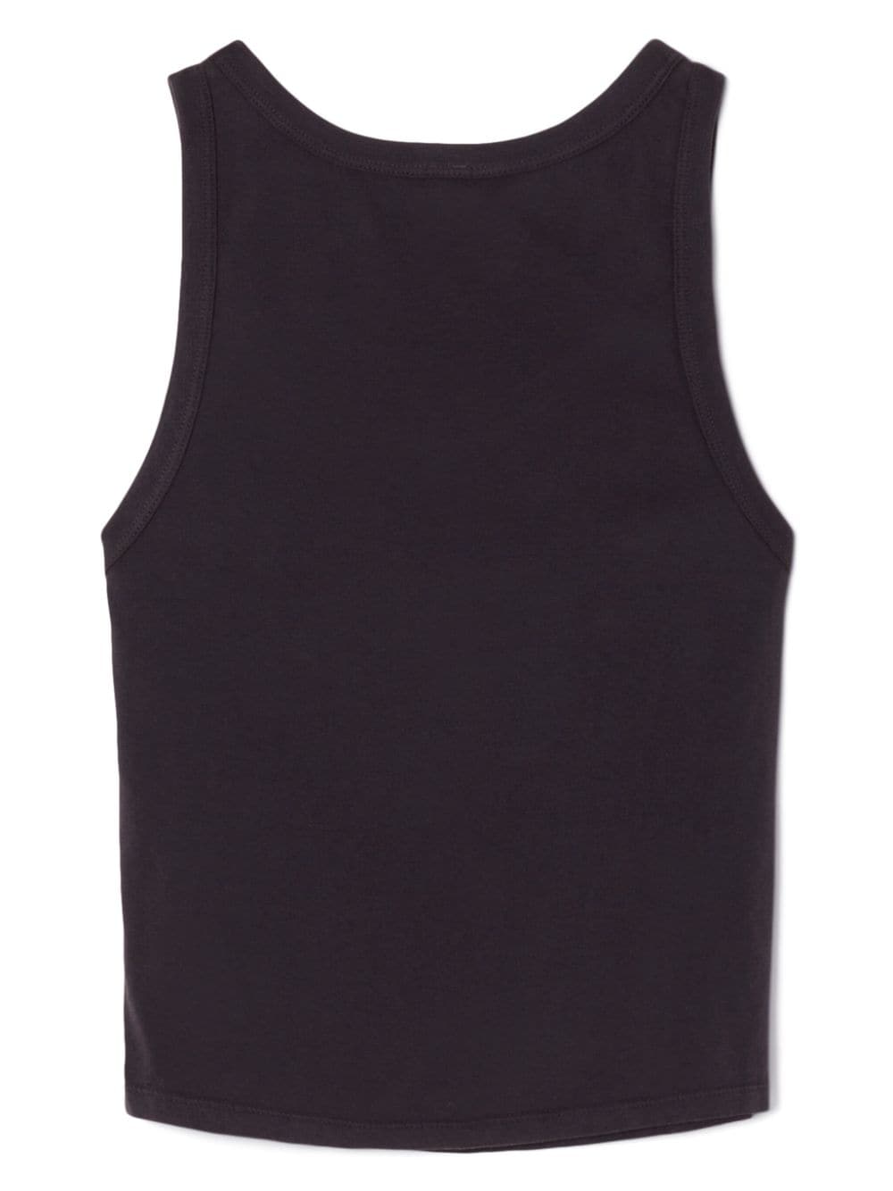 Shop Re/done Boy Cotton Tank Top In Black