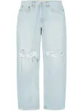 RE/DONE ripped boyfriend jeans - Blue