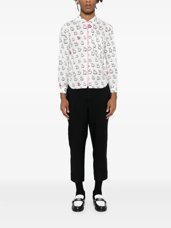 Black Comme Des Garçons クロップド イージーパンツ | ブラック