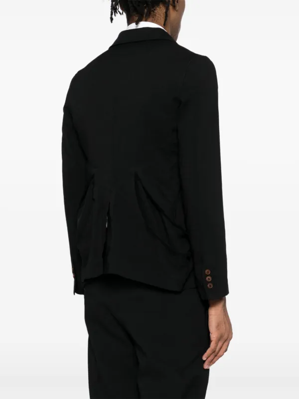 Black Comme Des Garçons ダメージ ジャケット | ブラック | FARFETCH JP