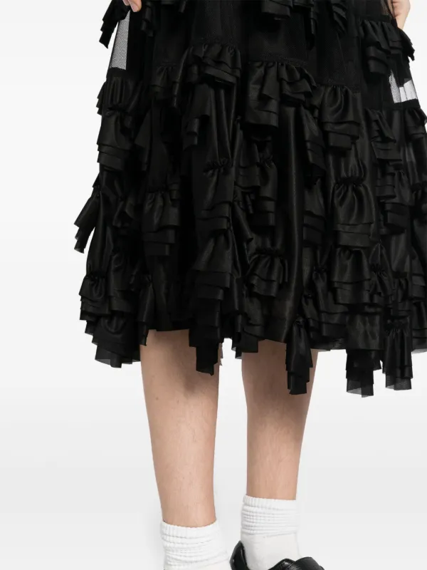 スカート 23AW BLACK COMME des GARCONS tulle skirt 23AW BLACK COMME des GARCONS tulle skirt