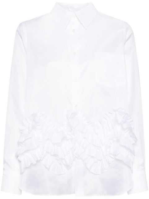 Comme Des Garcons Comme Des Garcons ruffled shirt Women