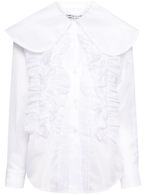 Comme Des Garcons Comme Des Garcons ruffled shirt Women