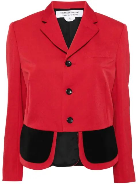 Comme Des Garçons Comme Des Garçons asymmetric button-up blazer