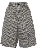 Comme Des Garçons Girl Gingham check shorts - Black