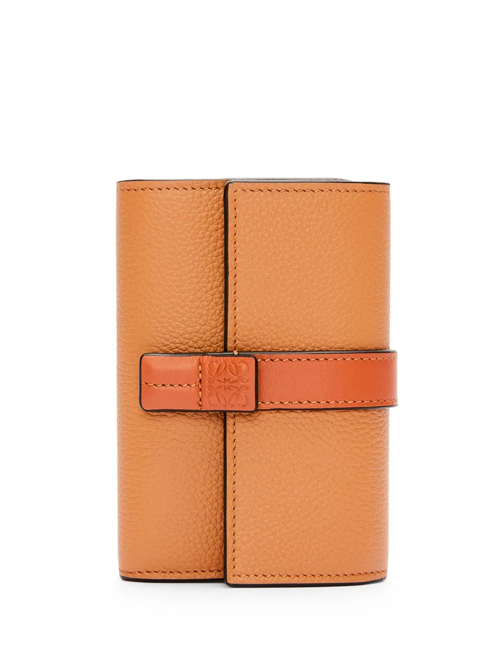 LOEWE leather grained wallet | Brown | Image 1