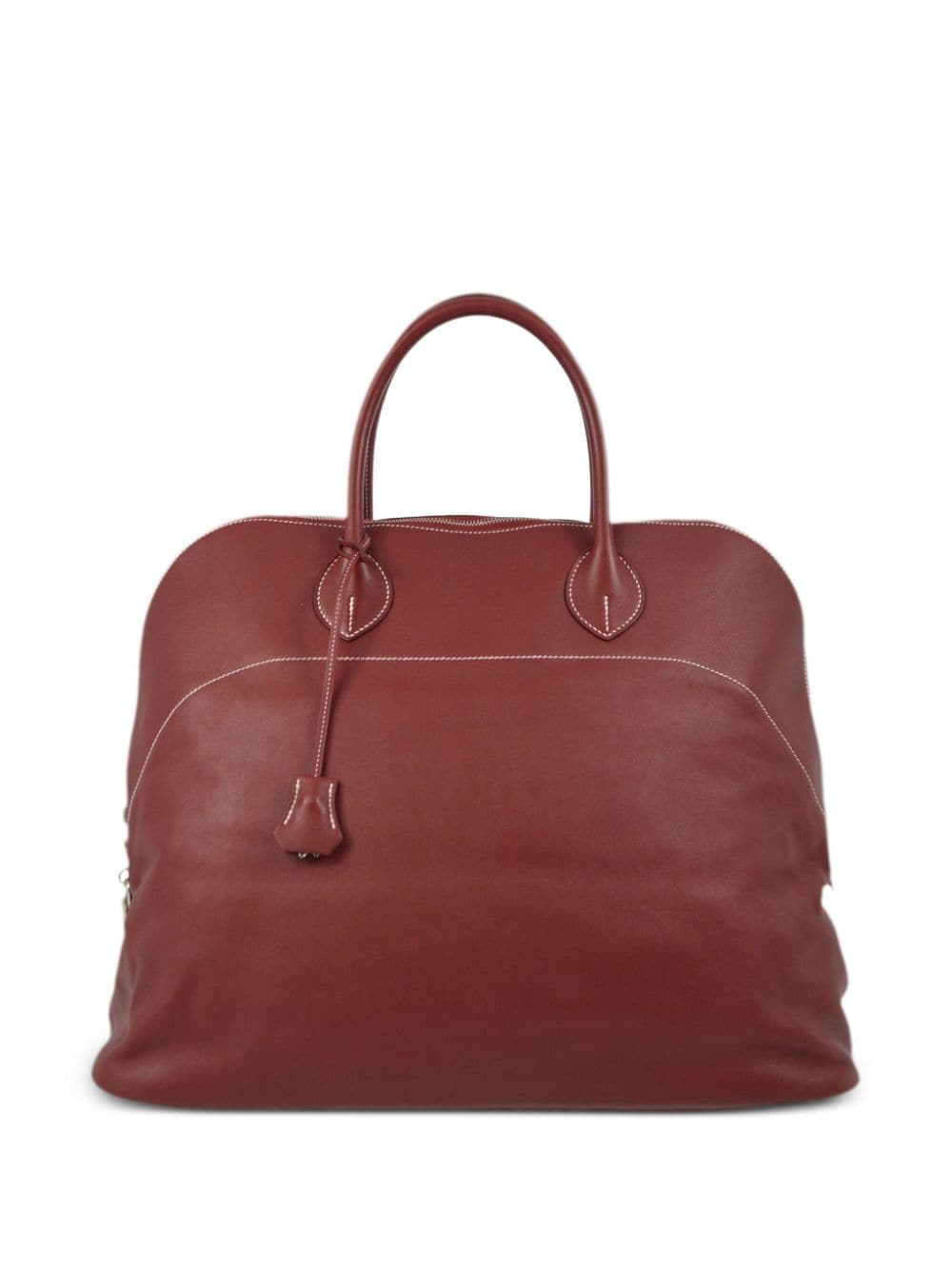 Pre-owned Hermes 2014 Bolide 45 Handbag In Red