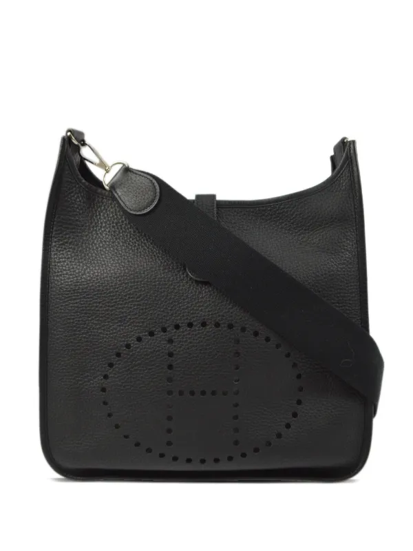 Hermes evelyne bag black on sale