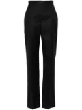 Alexander McQueen pinstripe wool trousers - Grey