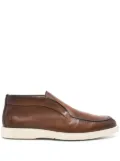 Santoni leather boots - Brown