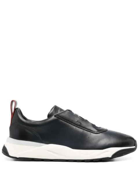 Santoni leather sneakers