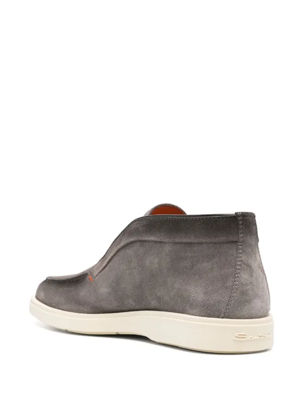 ショートブーツ・ブーティ SANTONI FW24 Desert boot in nubuck (WUYA58458TISNPRX G23) Santoni Desert Boot | italist