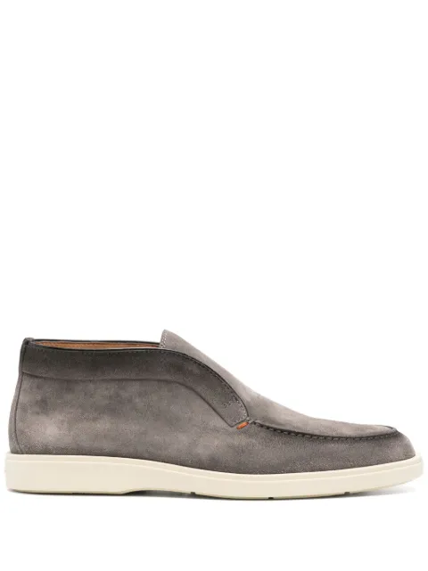 Santoni suede desert boots