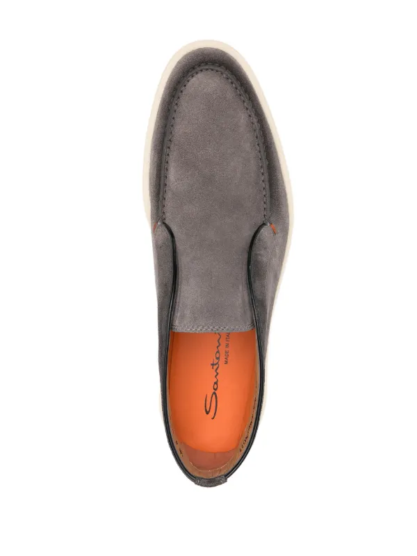 ショートブーツ・ブーティ SANTONI DESERT SUEDE BOOTIE Santoni Suede Desert Boots | Saks Fifth Avenue