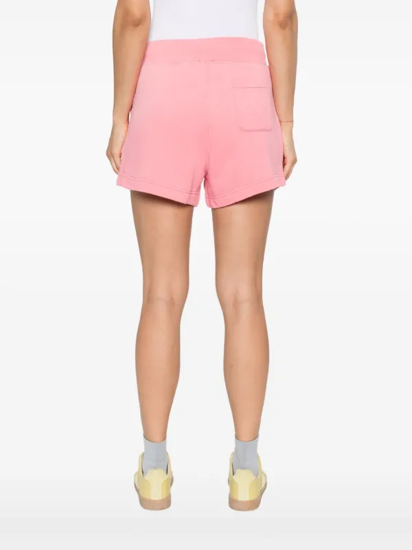 Polo Ralph Lauren Polo Pony-embroidery Cotton Track Shorts Pink