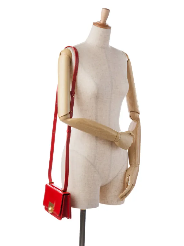 Bottega Veneta Pre Owned 2012 2023 Mini BV Classic Crossbody Bag Red FARFETCH TW