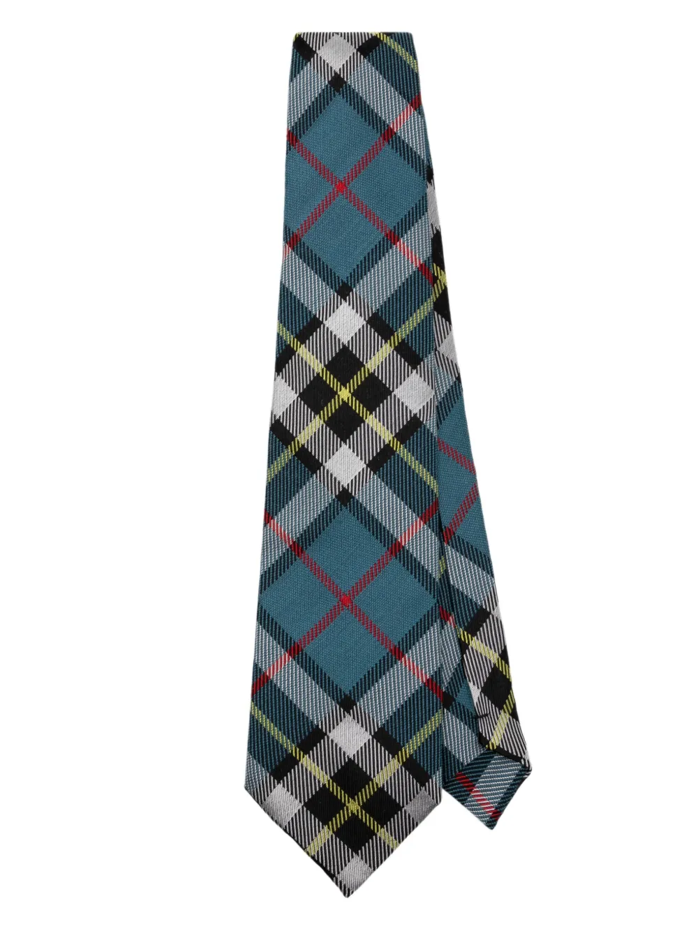 Comme Des Garçons Homme Deux チェック ネクタイ | ブルー | FARFETCH JP