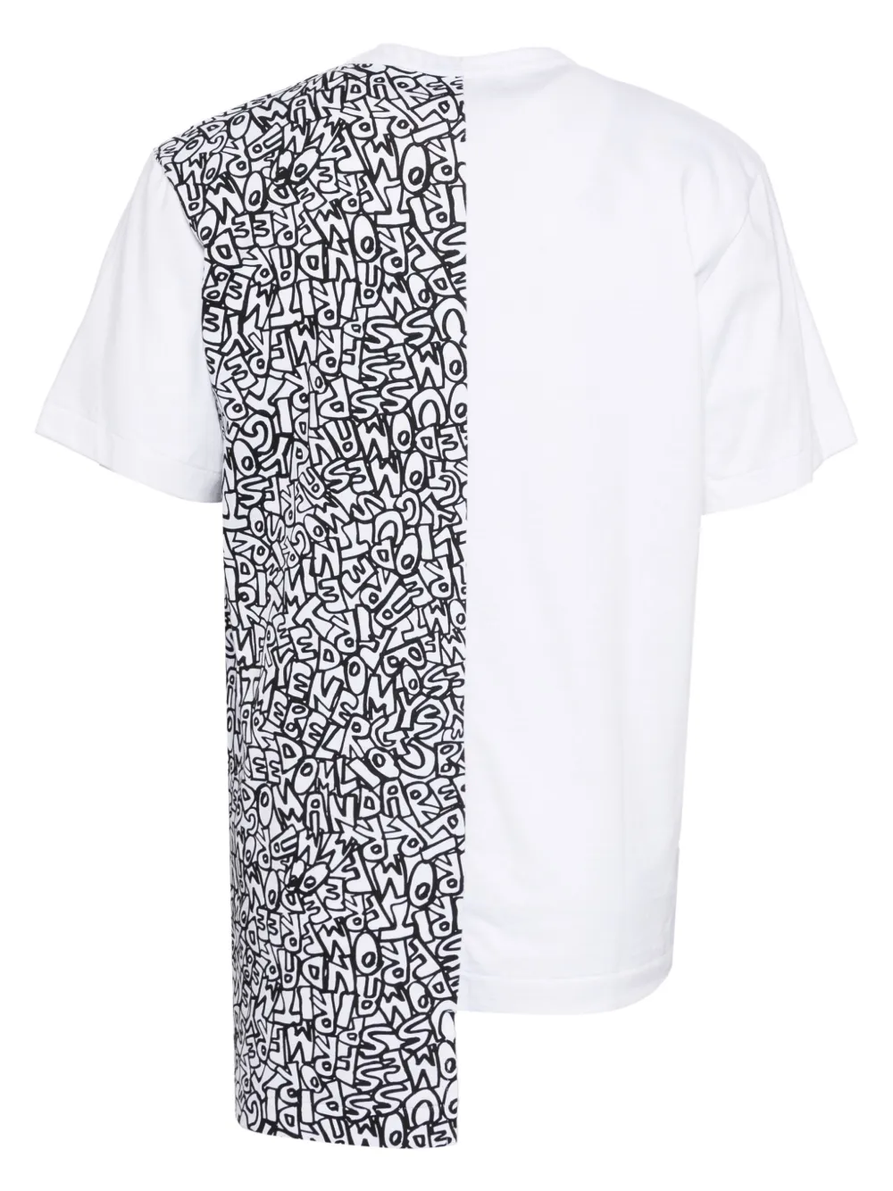 Comme des Garçons Homme Deux graphic-print cotton T-shirt - Wit
