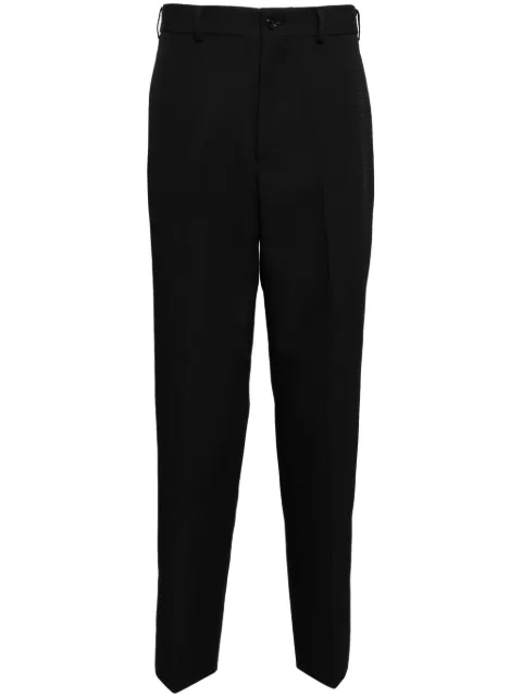 Comme des Garçons Homme Deux checker-pattern trousers