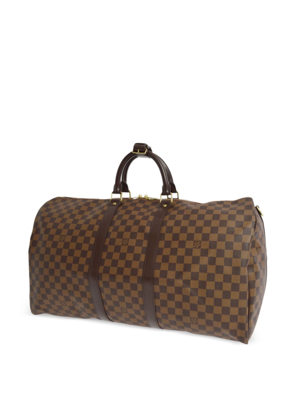 Louis Vuitton Pre-Owned 2011 Keepall 55 Bandoulière two-way travel bag - Bruin