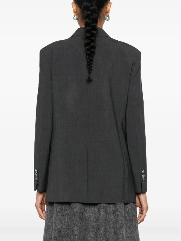 アウターその他 THEORY Woman Blazer Grey O0801402 A08 Theory double-breasted Blazer | Grey | FARFETCH