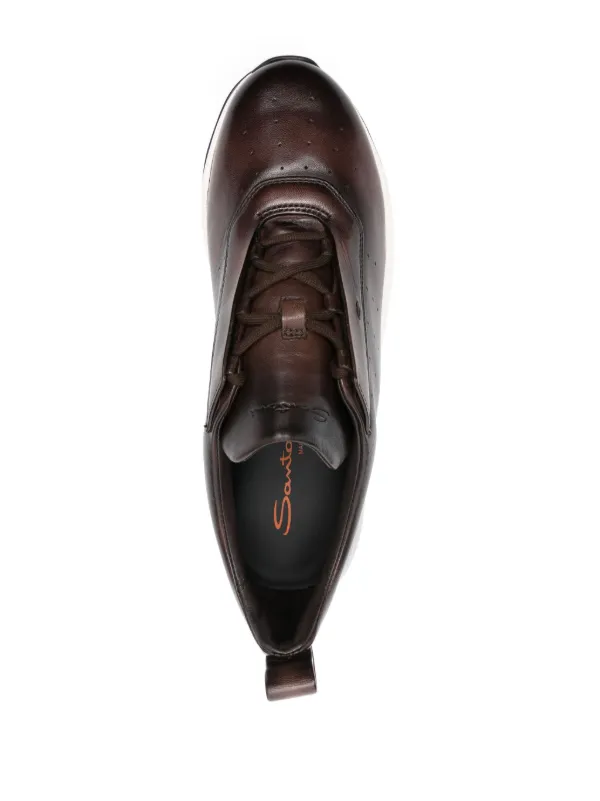 スニーカー SANTONI Men Sneakers Brown MBPL22072FARTSE2 E50 SANTONI: Sneakers men - Brown | Santoni sneakers