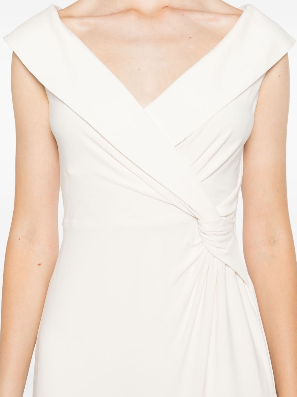 Lauren Ralph Lauren knot-detailed cady maxi dress Women