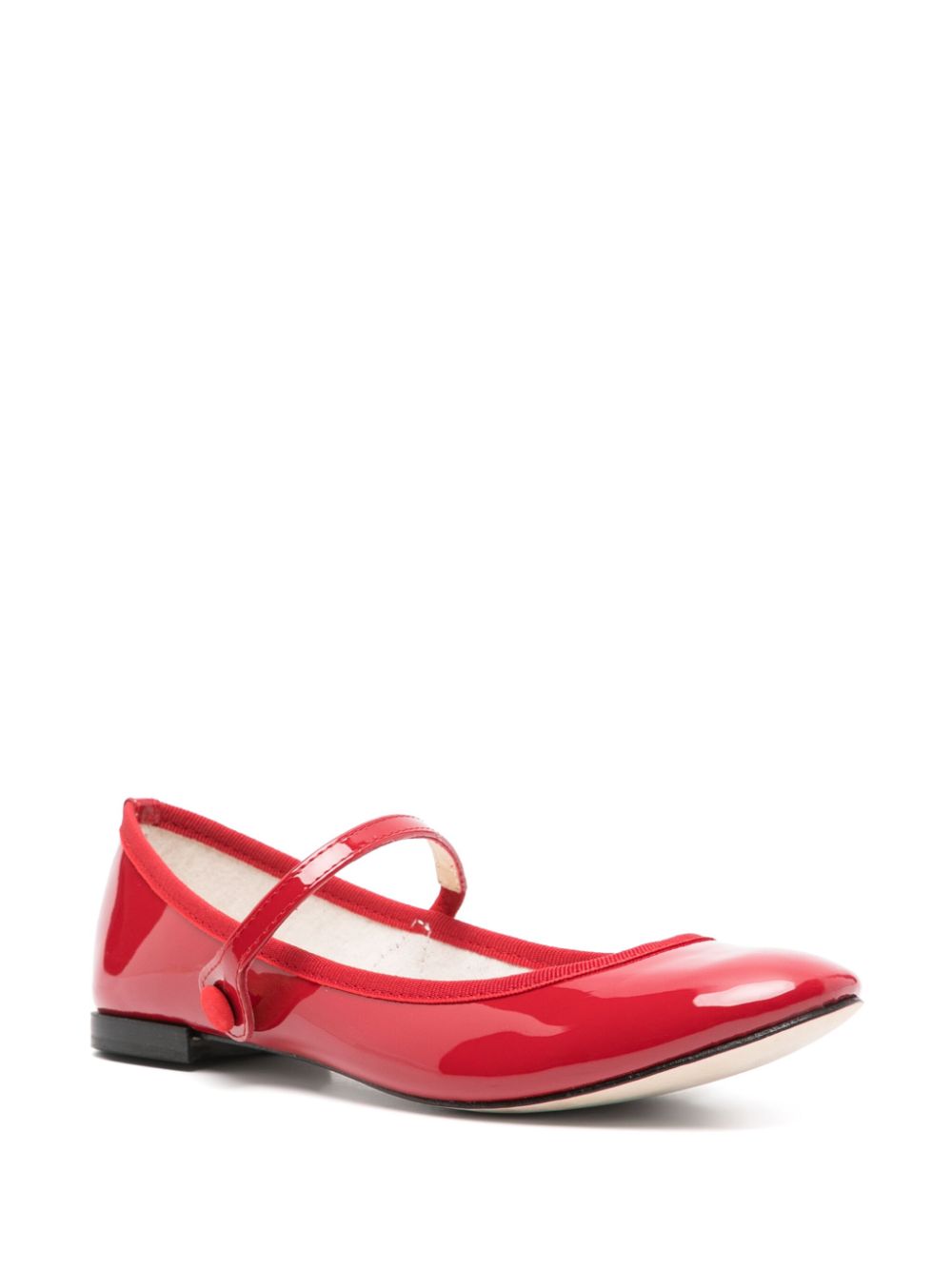 Repetto Mary Jane leren ballerina's - Rood