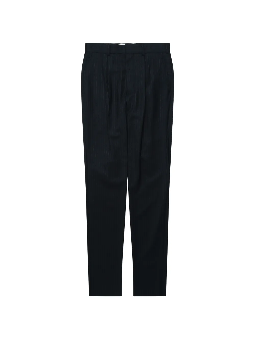 Comme des Garçons Homme Deux pinstripe-pattern pleated trousers - Nero