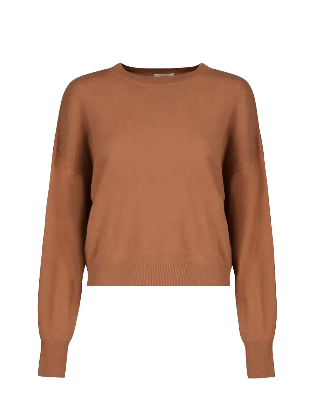 Le Kasha Rib-knit Modena Jacket In Brown