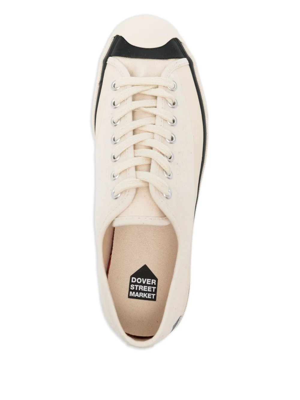 Converse DOVER STREET MARKET x JACKPURCELL low-perchment sneakers Wit