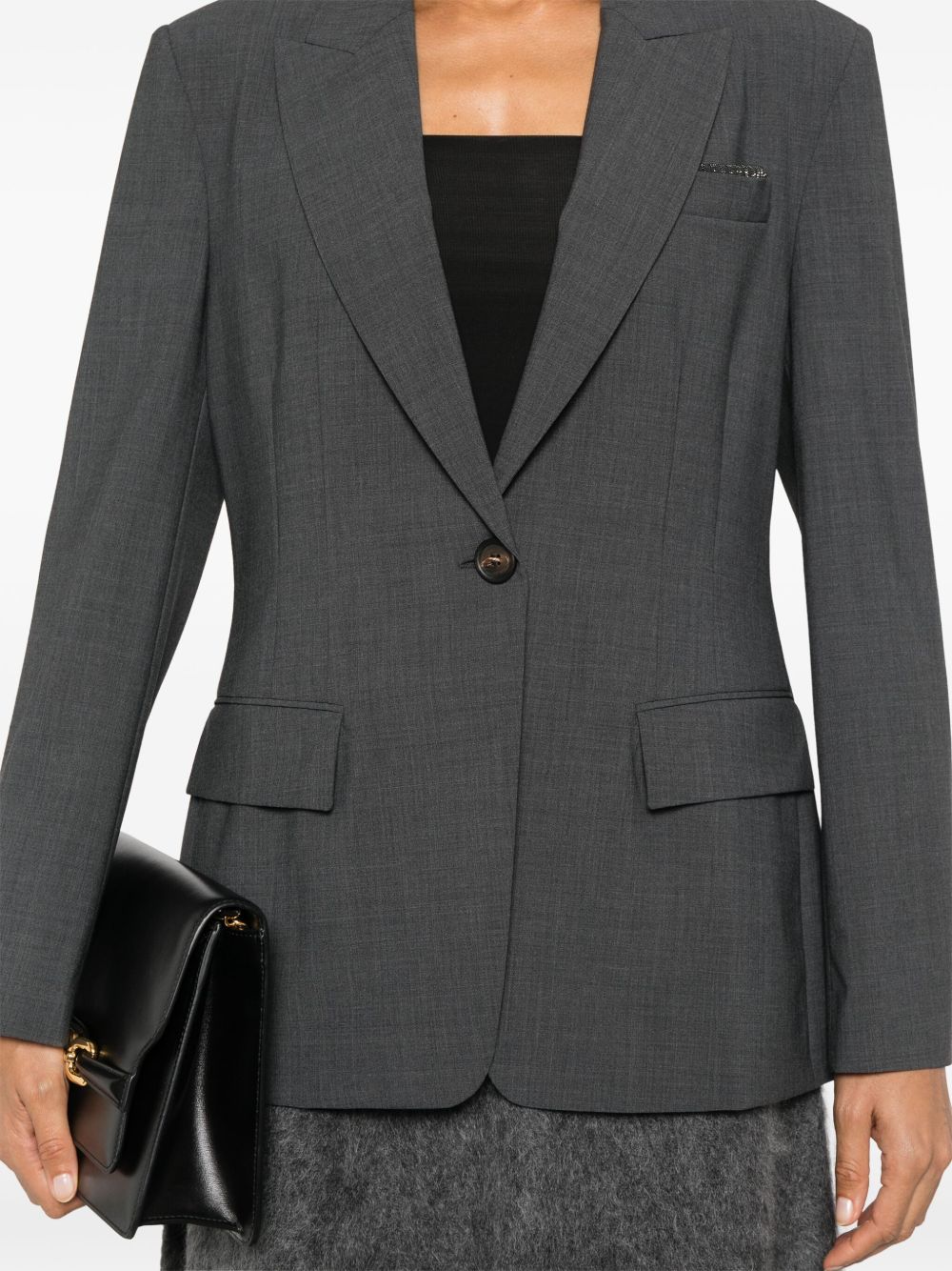 Brunello Cucinelli Monili-chain blazer Women