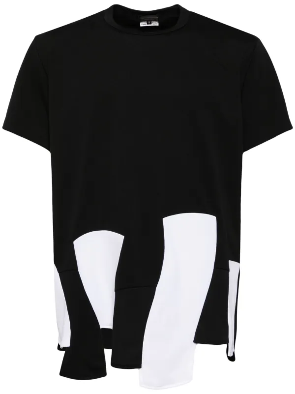 Comme Des Garcons Homme Plus t shirt a Empiecements Farfetch