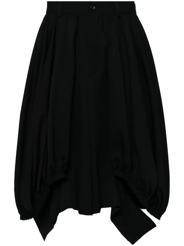 超ポイントアップ祭 Comme Des ショート アシンメトリーヘム Plus Homme Garçons パンツ