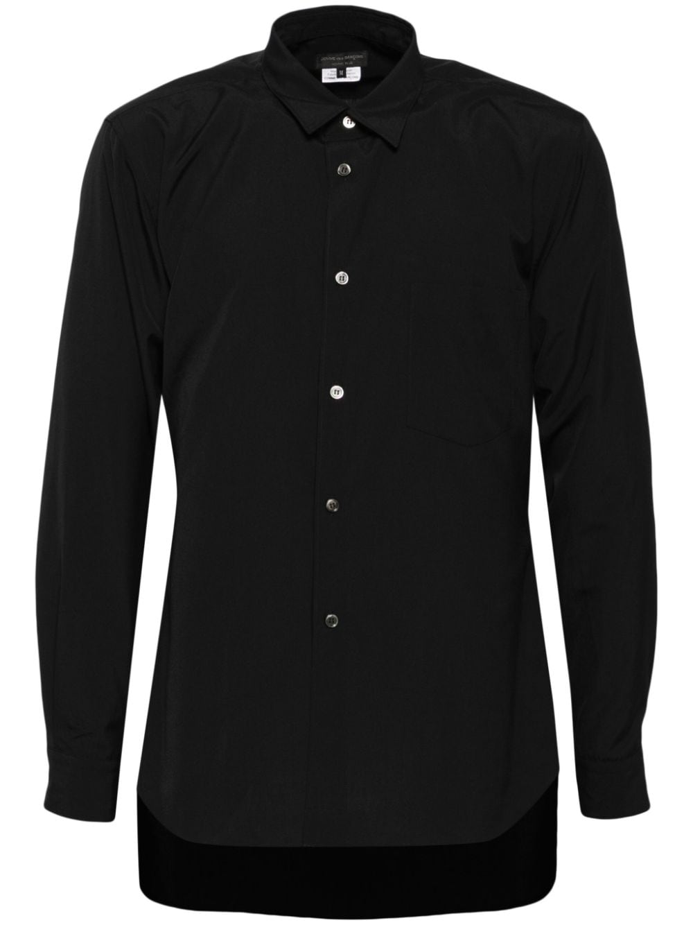 Comme des Garçons Homme Plus patch pocket shirt - Black