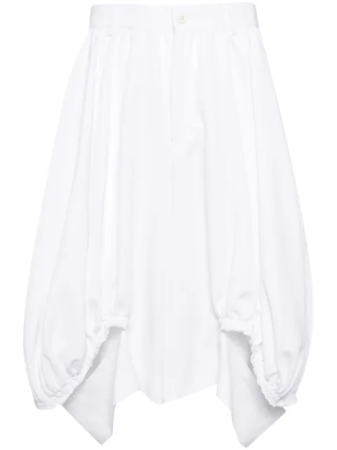 Comme des Garçons Homme Plus shorts de vestir asimétricos