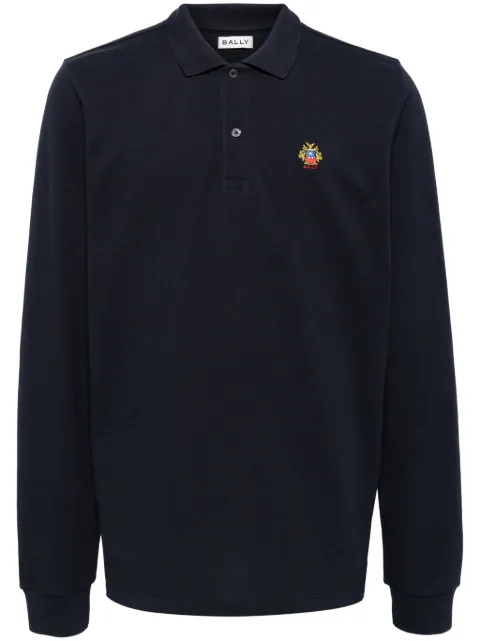 Bally logo-embroidered polo shirt