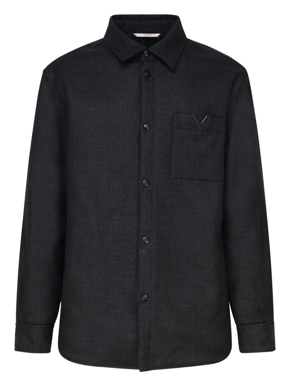 Valentino Garavani VLogo padded shirt jacket | Shirt Jackets | Image 2
