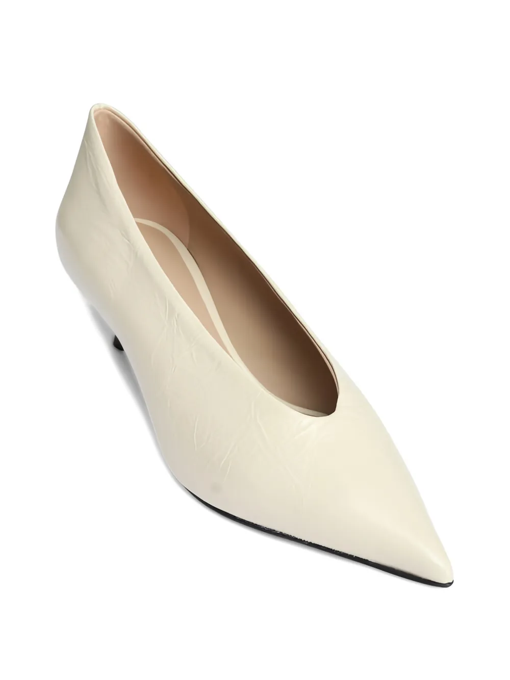 Le Monde Beryl Babouche 40 leren pumps Beige
