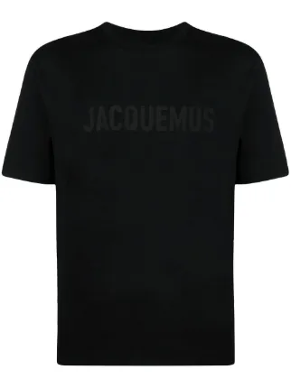 新品JACQUEMUS ジャックムス　ロゴTシャツ Jacquemus ロゴ Tシャツ | ブラック | FARFETCH JP