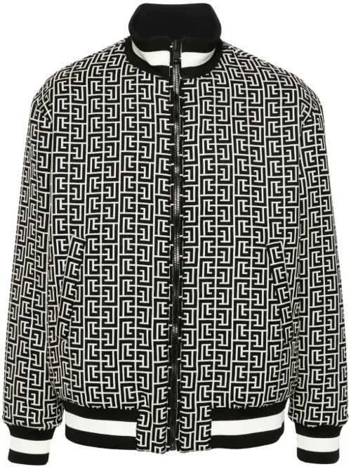 Veste bomber à design réversible - Balmain - Modalova